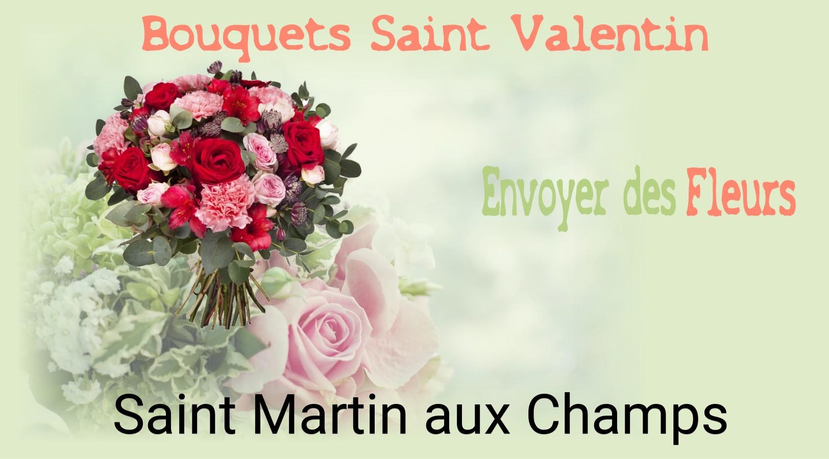 Roses de Saint-Valentin livrées à Saint-Martin-aux-Champs
